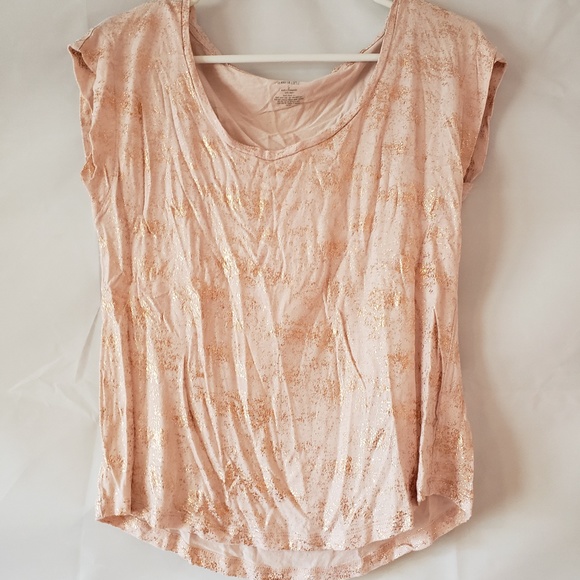 Jennifer Lopez Tops - Jennifer Lopez Cream Sparkle Top